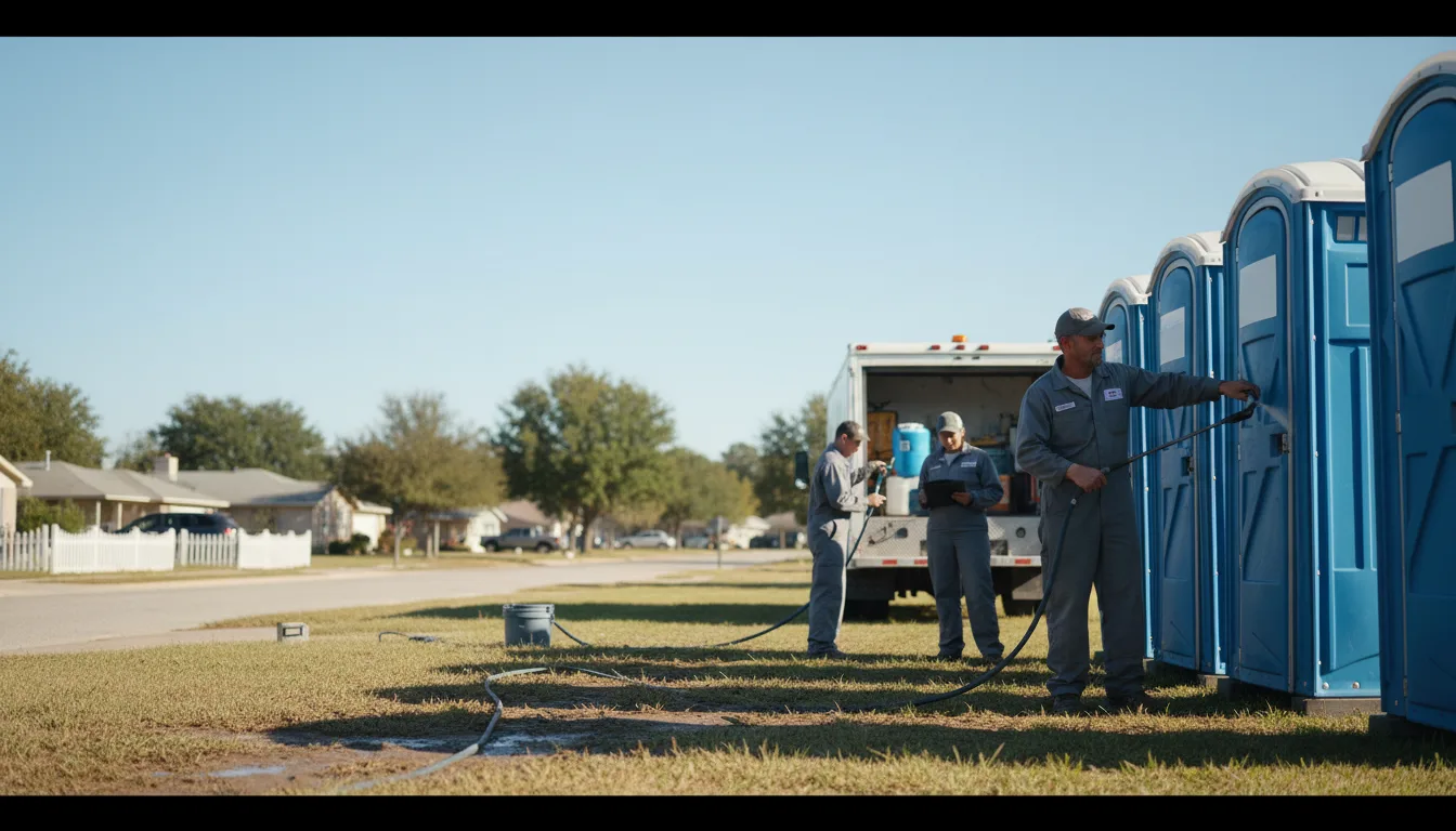 Long-Term Portable Toilet Rental in Lake Bluff, IL near me